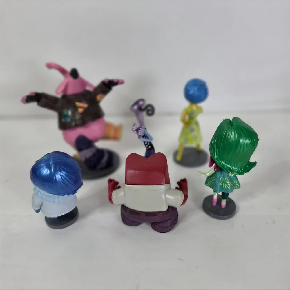Disney Store Inside Out Figure Play Set 6 Pack Bing Bong Joy Sadness Anger Toy